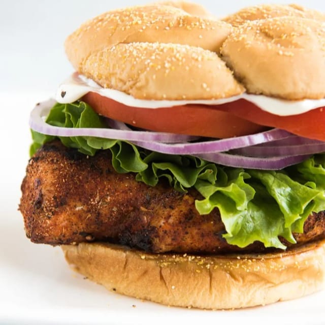 S6. Ultimate Cajun Chicken Sandwich.