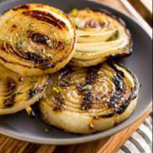 Grilled Onions.