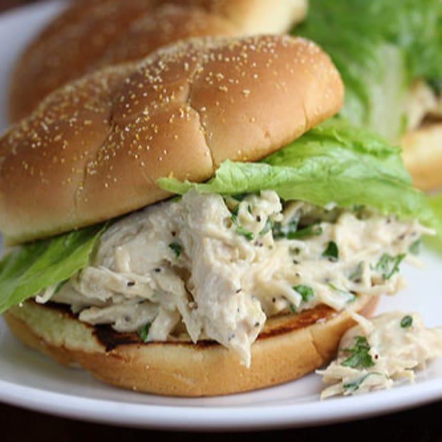 S7. Grilled Caesar Chicken Sandwich.