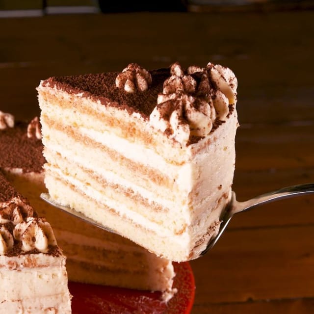 Tiramisu Slice Cake.