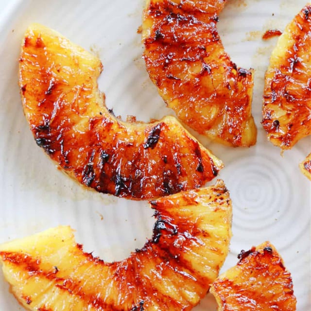 Grilled Pineapple.