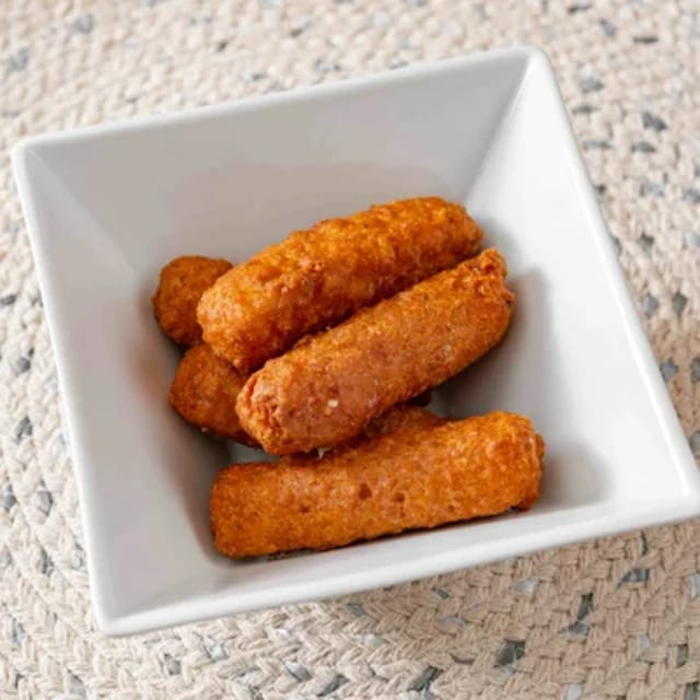 Mozzarella Sticks with Marinara Sauce.